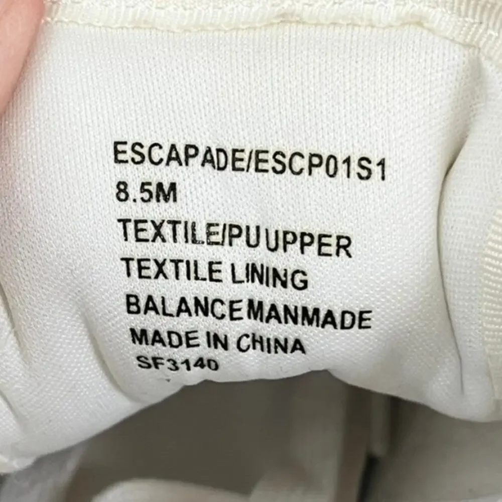 Steve Madden Escapade Sporty Sneaker Navy Pink Green Cream Women's 8.5 - Picture 8 of 9